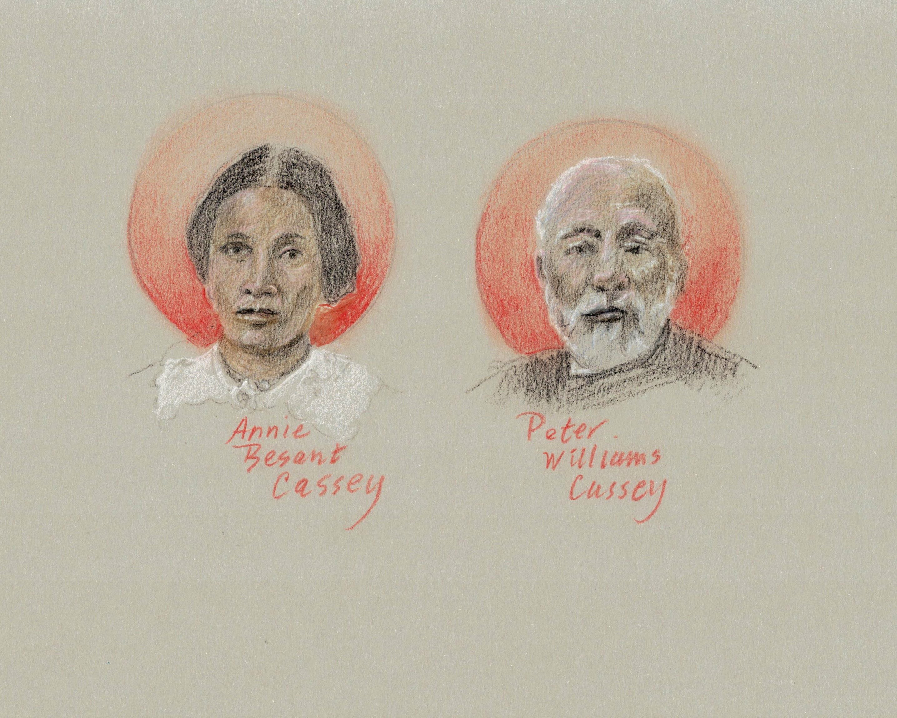 Peter Williams and Annie Besant Cassey